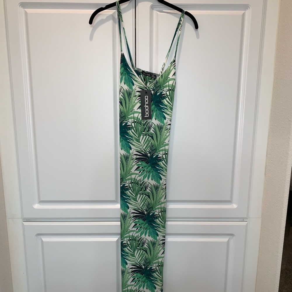 Palm Tree Maxi Dress